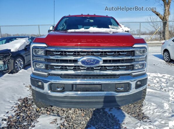 1FT8W2BT2REC13942 2024 FORD F250 Red Vista frontal