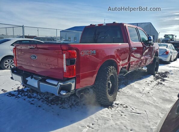 1FT8W2BT2REC13942 2024 FORD F250 Red Trasero derecho