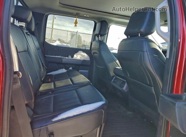 1FT8W2BT2REC13942 2024 FORD F250 Red Vista de los asientos traseros