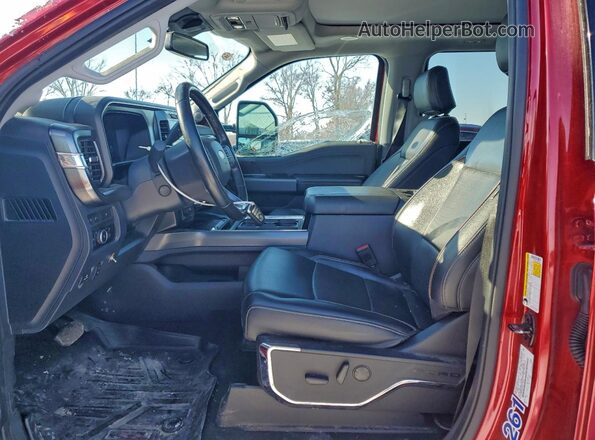 1FT8W2BT2REC13942 2024 FORD F250 Red Vista interior delantera