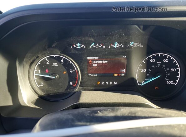 1FT8W2BT3RED28064 2024 FORD F250 Black Widok zestawu wskaźników