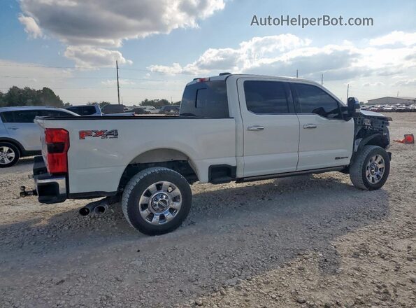 1FT8W2BT4PED38017 2023 FORD F250 White Tył prawy