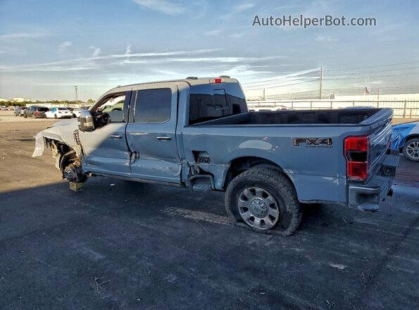 1FT8W2BT6REE64740 2024 FORD F250 Gray Trasero izquierdo