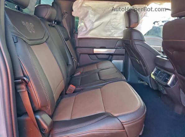 1FT8W2BT6REE64740 2024 FORD F250 Gray Vista de los asientos traseros