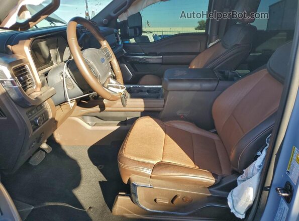 1FT8W2BT6REE64740 2024 FORD F250 Gray Vista interior delantera