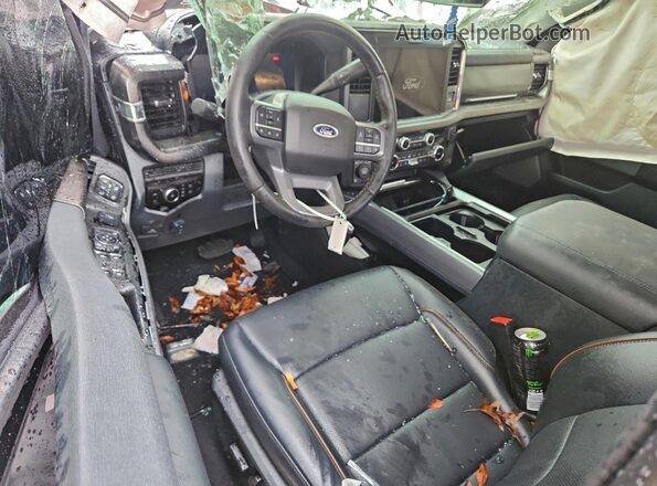 1FT8W2BT7SEC91087 2025 FORD F250 Black Вид панелі приладів