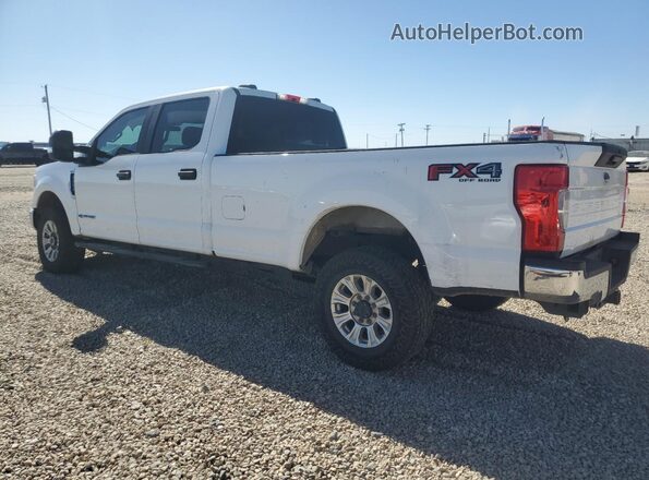 1FT8W2BT8NED06264 2022 FORD F250 White Հետևի ձախ