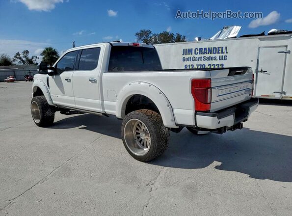 1FT8W2BTXNEF98709 2022 FORD F250 Белый Задняя левая четверть