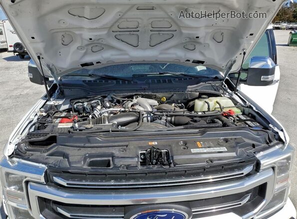 1FT8W2BTXNEF98709 2022 FORD F250 Белый Вид панели приборов