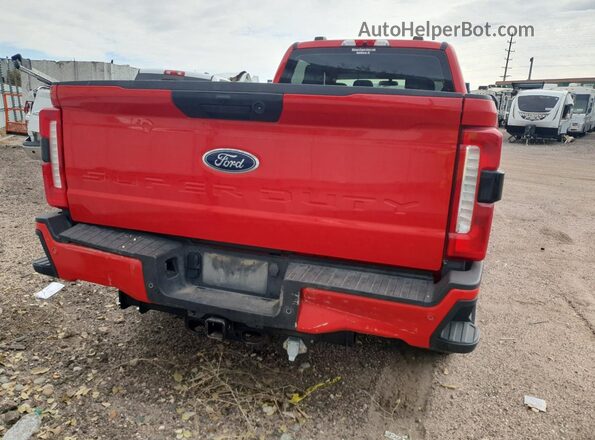 1FT8W2BTXRED00360 2024 FORD F250 Red Rear view