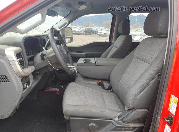 1FT8W2BTXRED00360 2024 FORD F250 Red Front interior view