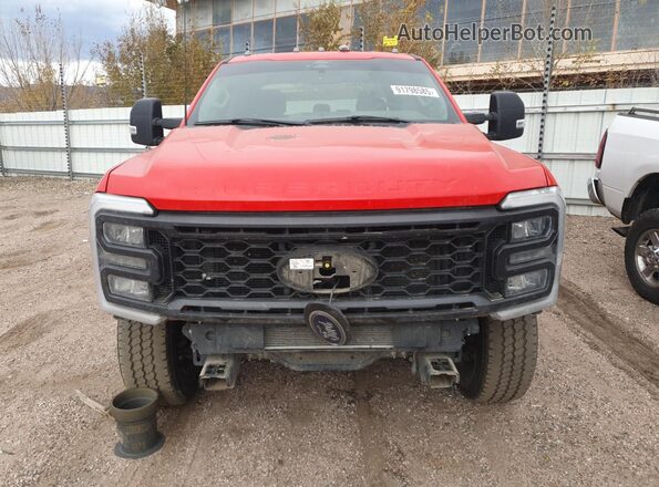 1FT8W2BTXRED00360 2024 FORD F250 Red Front view