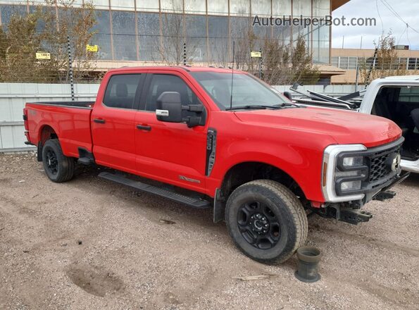 1FT8W2BTXRED00360 2024 FORD F250 Red Front right