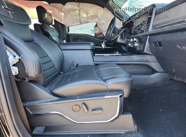 1FT8W2BTXREF95914 2024 FORD F250 Black Widok wnętrza z przodu