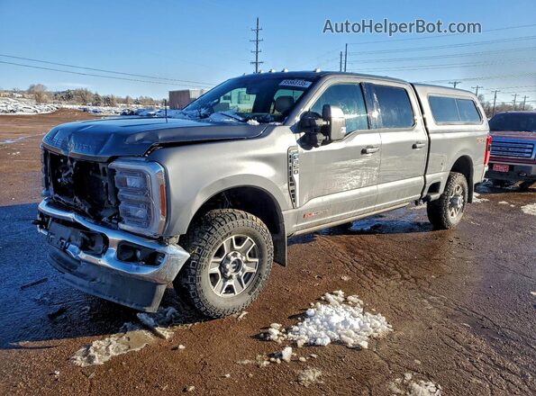 1FT8W3BM1PEC88532 2023 FORD F350 Charcoal Հետևի ձախ