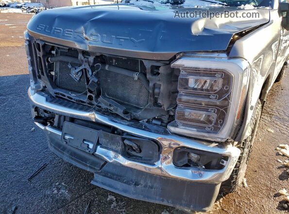 1FT8W3BM1PEC88532 2023 FORD F350 Charcoal Սարքավորումների վահանակի տեսք
