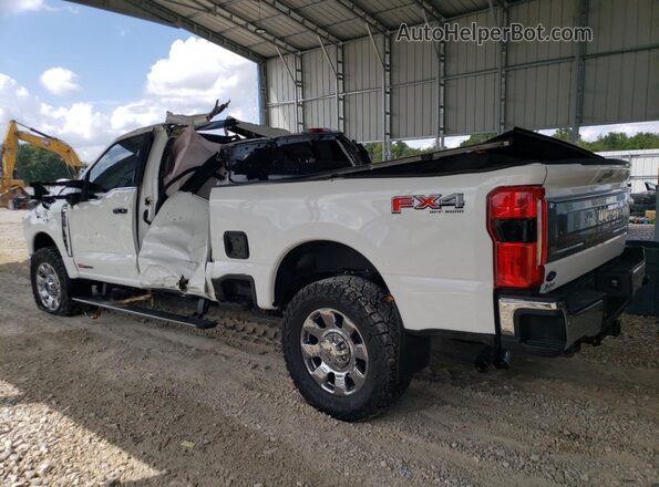 1FT8W3BM7REF59404 2024 FORD F350 White Trasero izquierdo