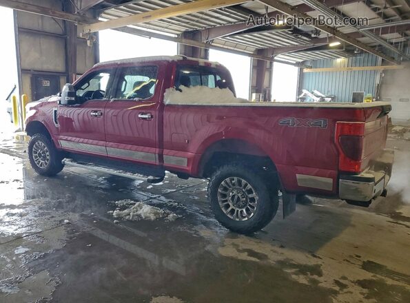 1FT8W3BN1NEC64527 2022 FORD F350 Red Tył lewy