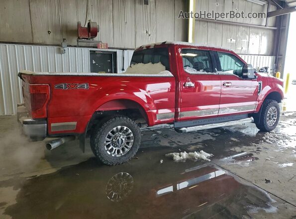 1FT8W3BN1NEC64527 2022 FORD F350 Red Tył prawy