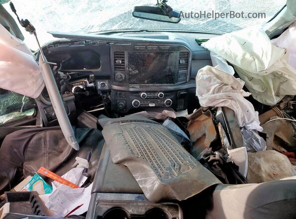 1FT8W3BT2PED08925 2023 FORD F350 Black Вид панелі приладів