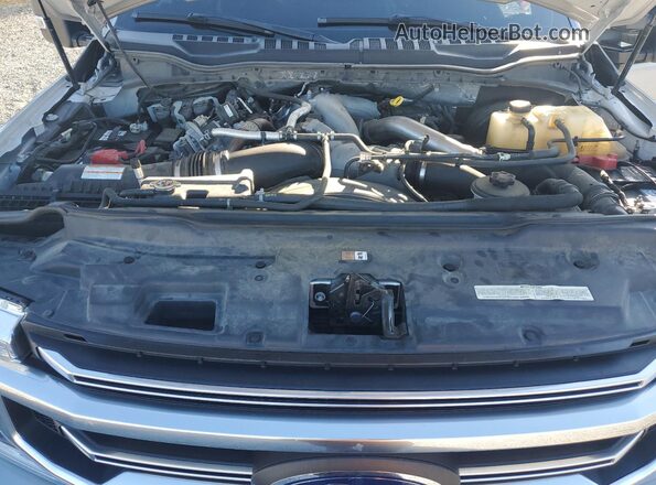 1FT8W3BT3LEE15072 2020 FORD F350 Серебряный Вид задней части салона