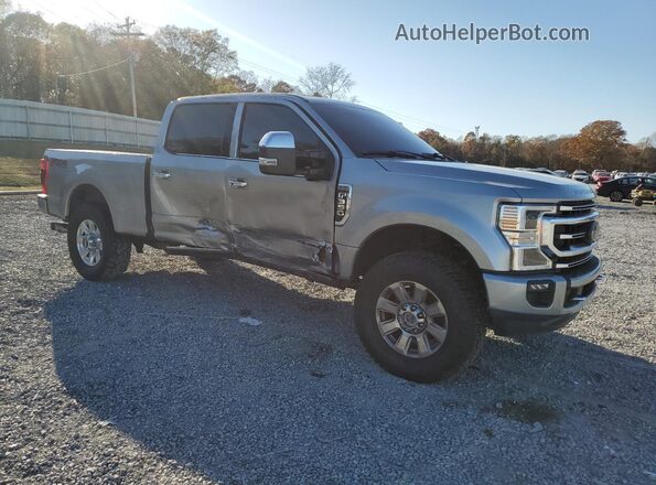 1FT8W3BT3LEE15072 2020 FORD F350 Серебряный Передняя правая четверть