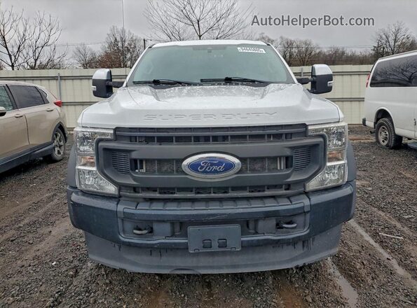 1FT8W3BT4LEC19657 2020 FORD F350 White Front view