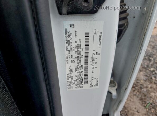 1FT8W3BT4LEC19657 2020 FORD F350 White Engine compartment view