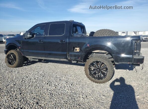 1FT8W3BT5MEC21063 2021 FORD F350 Black Rear left