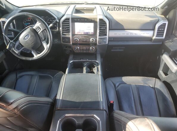 1FT8W3BT5MEC21063 2021 FORD F350 Black Dashboard view