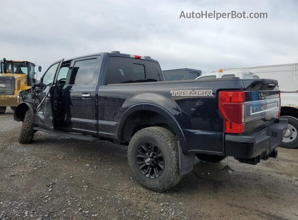 1FT8W3BTXNEC81616 2022 FORD F350 Black Tył lewy