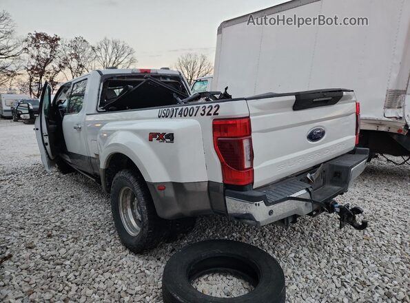 1FT8W3DT0LED33653 2020 FORD F350 Белый Задняя левая четверть