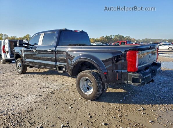 1FT8W3DT2REC47074 2024 FORD F350 Black უკანა მარცხენა