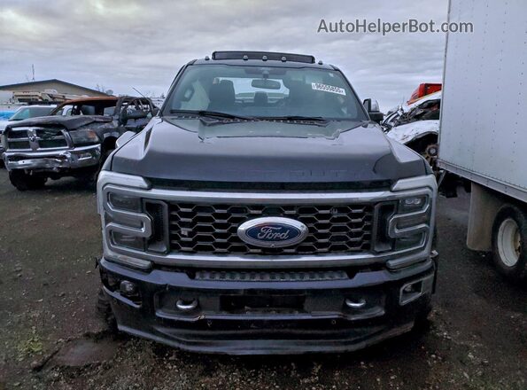 1FT8W4DM0REC84137 2024 FORD F450 Black Front view