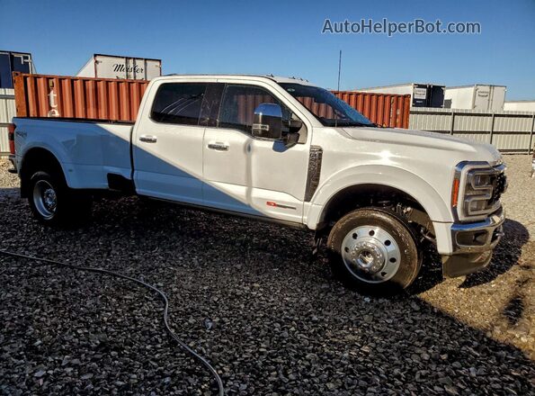 1FT8W4DM8PED25112 2023 FORD F450 White წინა მარჯვენა