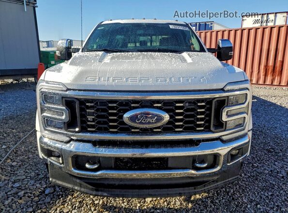 1FT8W4DM8PED25112 2023 FORD F450 White წინა ხედი