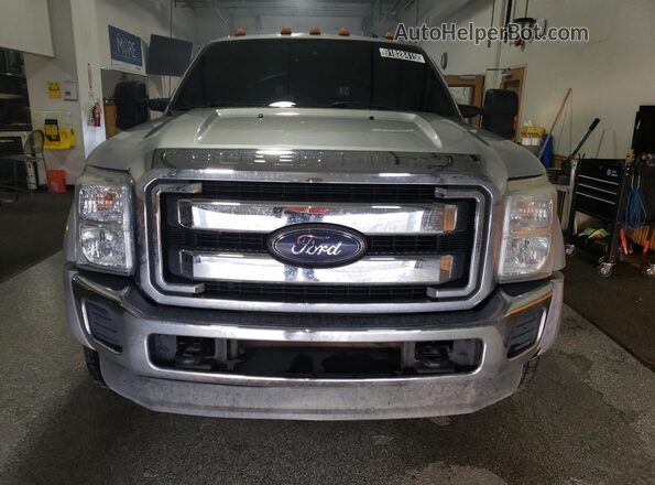 1FT8W4DT9GEC10431 2016 FORD F450 Silver 