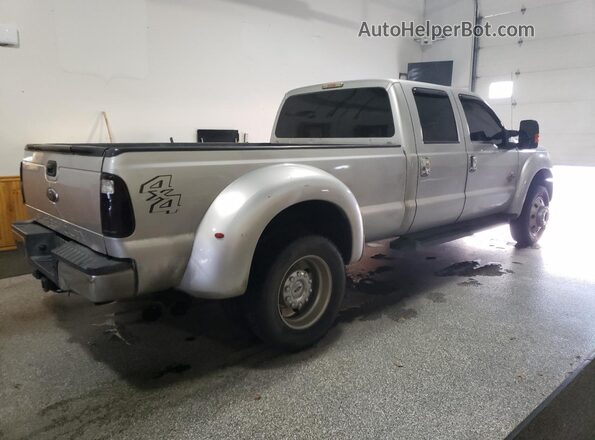 1FT8W4DT9GEC10431 2016 FORD F450 Silver 