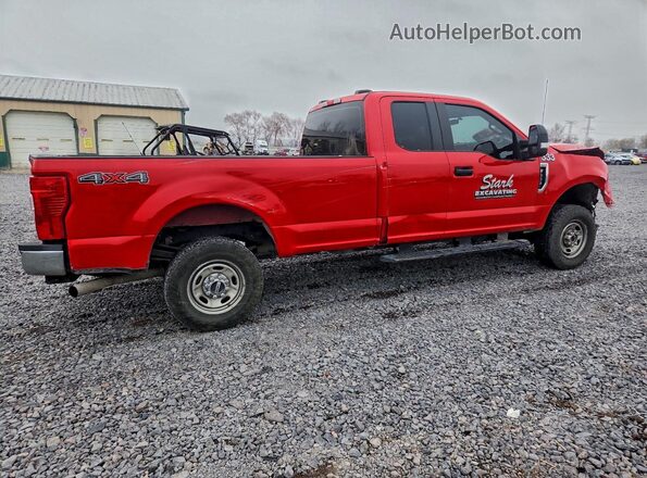 1FT8X3B63NEF21225 2022 FORD F350 Red Tył prawy