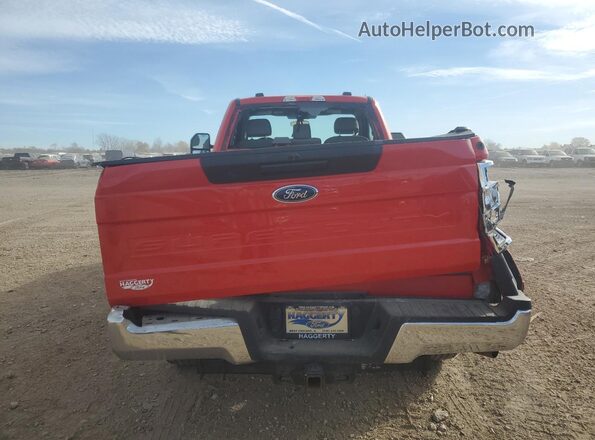 1FTBF2B67NEF37611 2022 FORD F250 Red Rear view