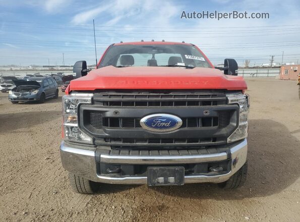 1FTBF2B67NEF37611 2022 FORD F250 Red Front view