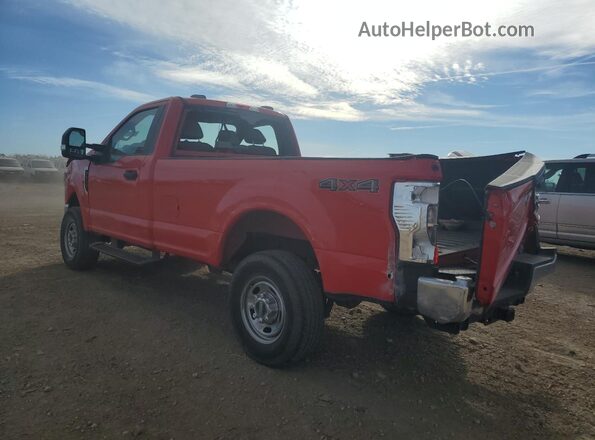 1FTBF2B67NEF37611 2022 FORD F250 Red Rear left