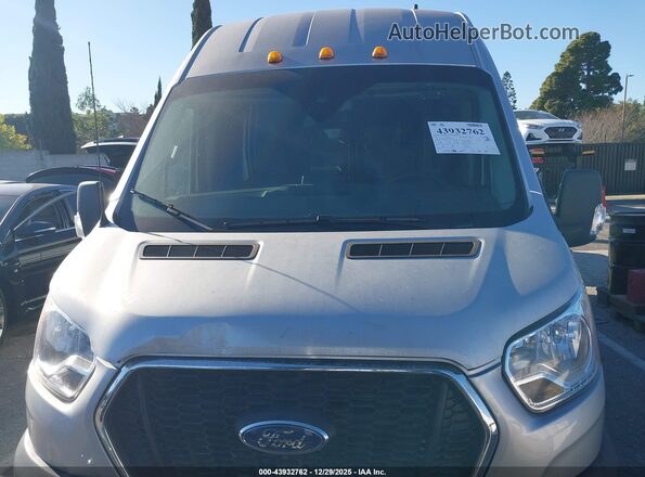 1FTBF4XG3MKA88702 2021 FORD TRANSIT-350 Gray Вид щитка приладів