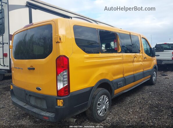 1FTBR1Y82MKA04401 2021 FORD TRANSIT-250 Yellow Trasero derecho