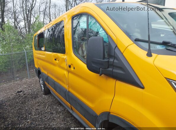 1FTBR1Y82MKA04401 2021 FORD TRANSIT-250 Yellow Vista interior trasera