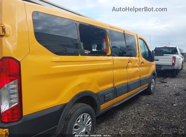 1FTBR1Y82MKA04401 2021 FORD TRANSIT-250 Yellow Vista frontal