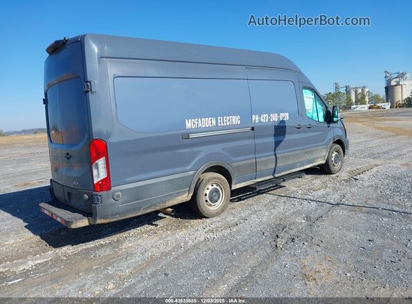 1FTBR3X83LKB09573 2020 FORD TRANSIT-250 Синий Задняя правая четверть