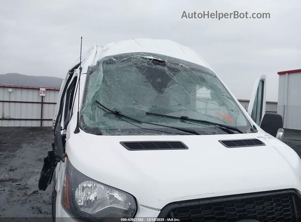 1FTBW3U81NKA80879 2022 FORD TRANSIT-350 White Widok z przodu