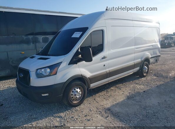1FTBW3UG5RKA95821 2024 FORD TRANSIT-350 White Առջևի ձախ երեք քառորդ տեսարան