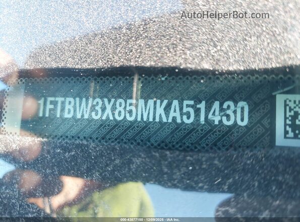 1FTBW3X85MKA51430 2021 FORD TRANSIT-350 White 